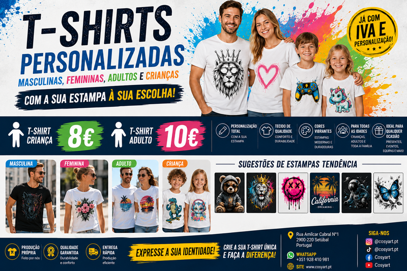 T-shirts Personalizadas