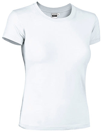 T-shirt corte feminino Paris 100% algodão, personaliza...