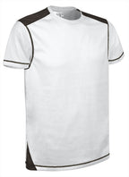 BRICKPLUS | T-Shirt Técnica Bicolor Detalhes Contrastantes 100% Poliéster | Personalizável | Várias Cores