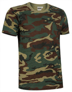 JUNGLE | T-Shirt Unisexo Camuflagem 100% Algodão | Personalizável