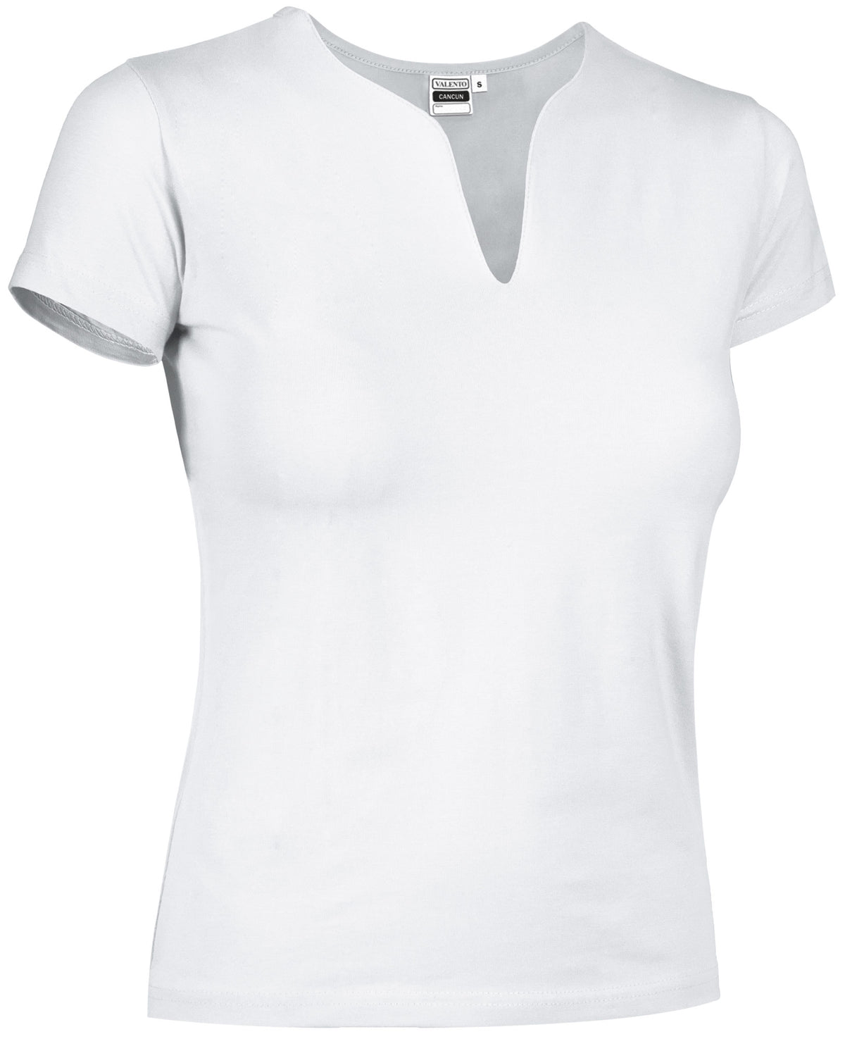 CANCUN | T-Shirt Mulher Gola Túnica Elástica 95% Algodão 5% Elastano | Personalizável | Várias Cores