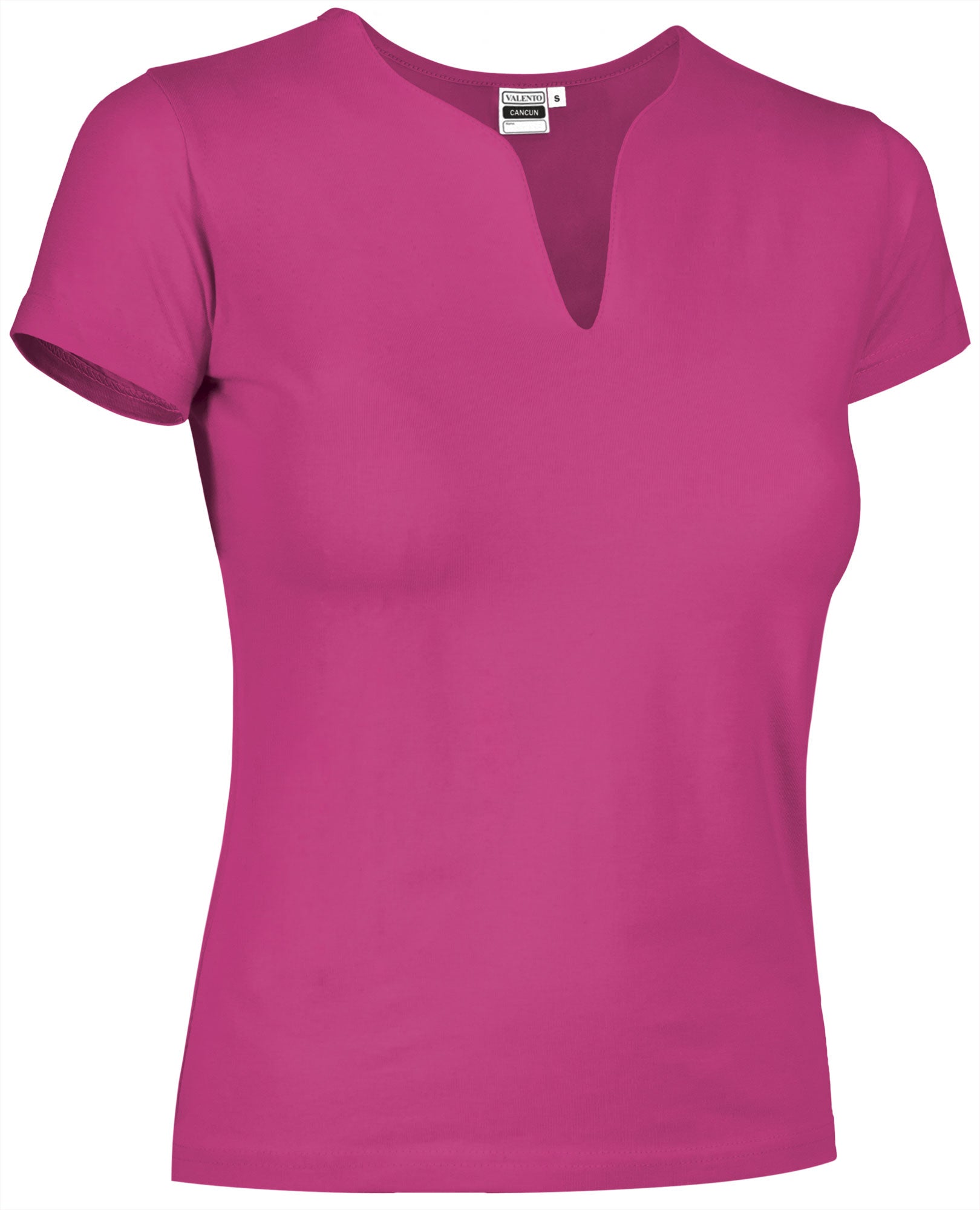 CANCUN | T-Shirt Mulher Gola Túnica Elástica 95% Algodão 5% Elastano | Personalizável | Várias Cores