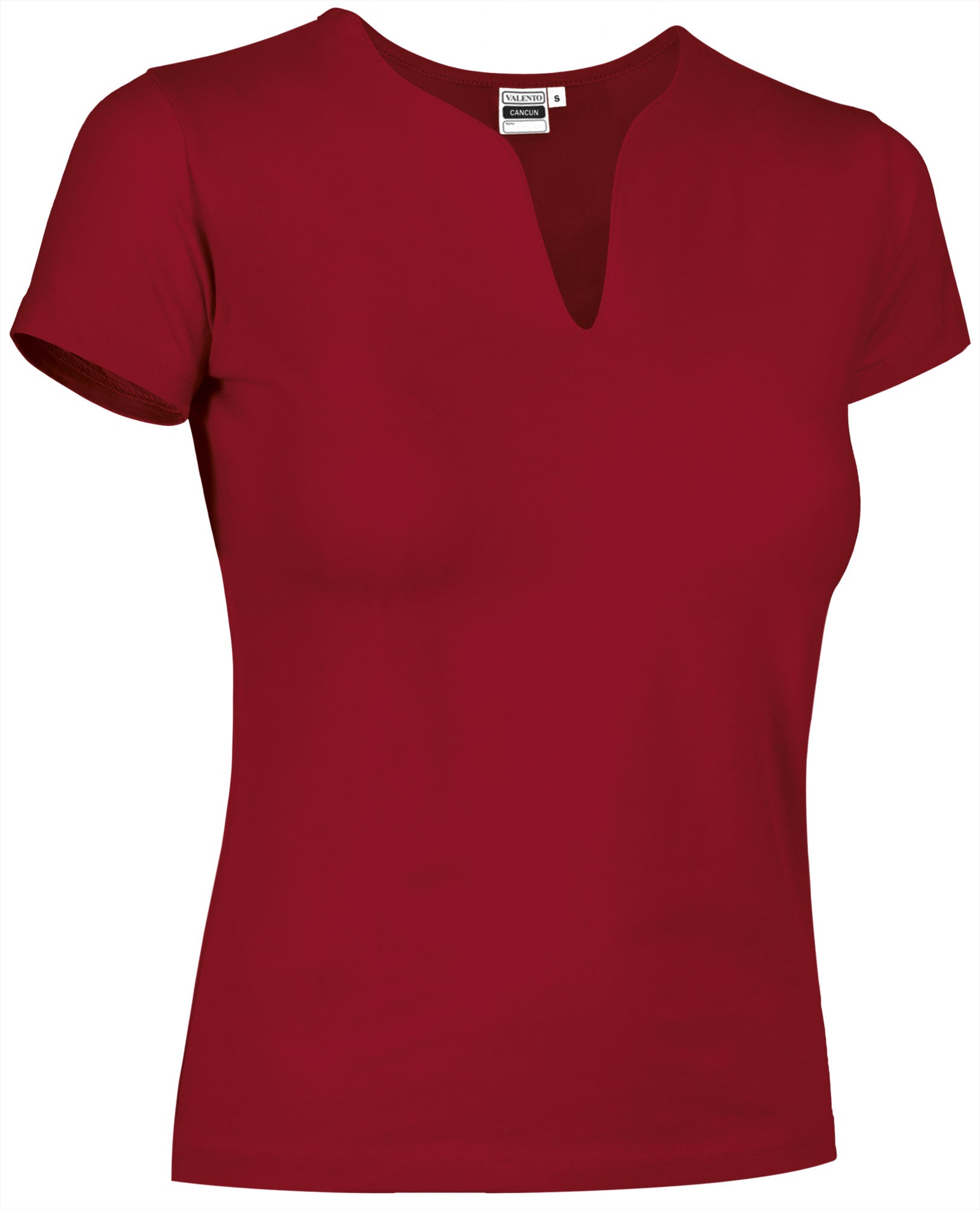 CANCUN | T-Shirt Mulher Gola Túnica Elástica 95% Algodão 5% Elastano | Personalizável | Várias Cores