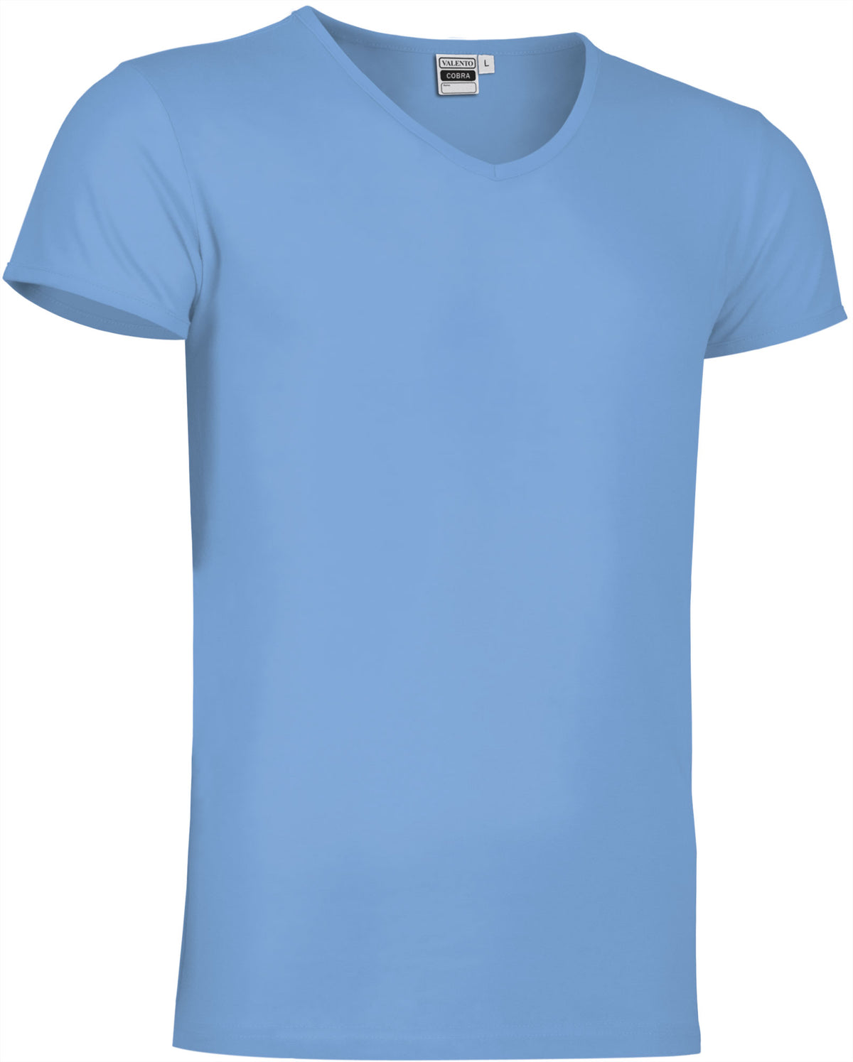 COBRA | T-Shirt Unisexo Elástica Gola V Slim 95% Algodão 5% Elastano | Personalizável | Várias Cores