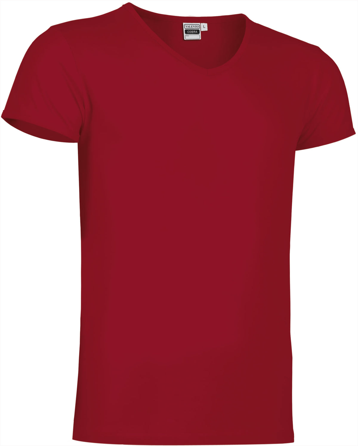COBRA | T-Shirt Unisexo Elástica Gola V Slim 95% Algodão 5% Elastano | Personalizável | Várias Cores