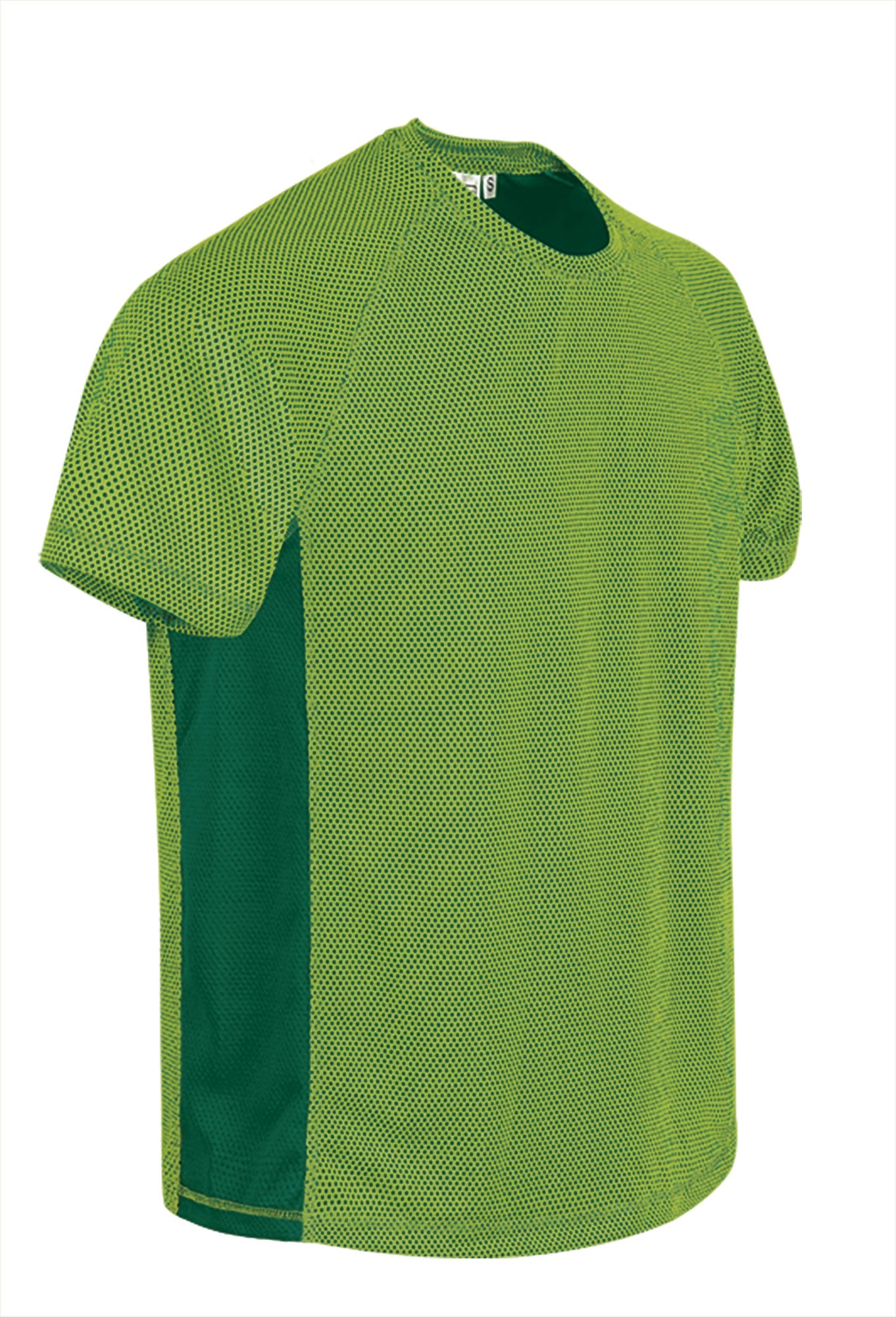 MARATHONER | T-Shirt Técnica Bicolor Dry-Knit Manga Raglan 100% Poliéster | Personalizável | Várias Cores