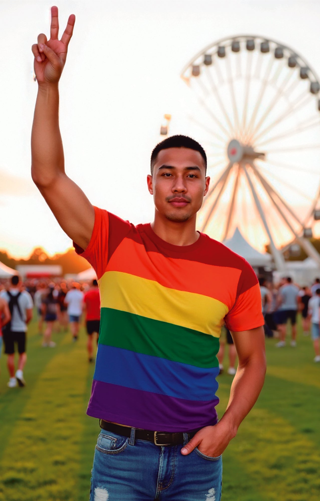 RAINBOW | t-shirt unisexo | Valento