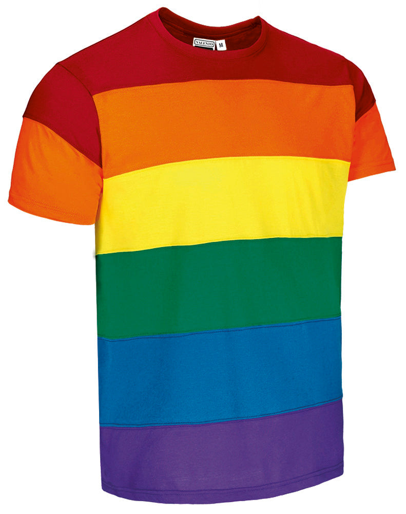 RAINBOW | T-Shirt Unisexo Arco-Íris 100% Algodão | Personalizável