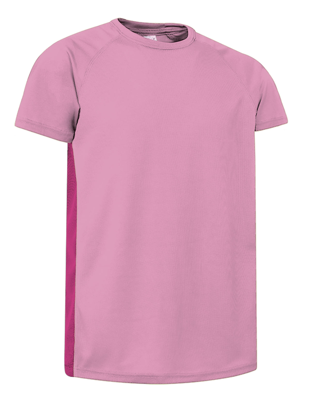 ROCKSPEED | T-Shirt Técnica Bicolor Manga Raglan Micro-Perfurada 100% Poliéster | Personalizável | Várias Cores