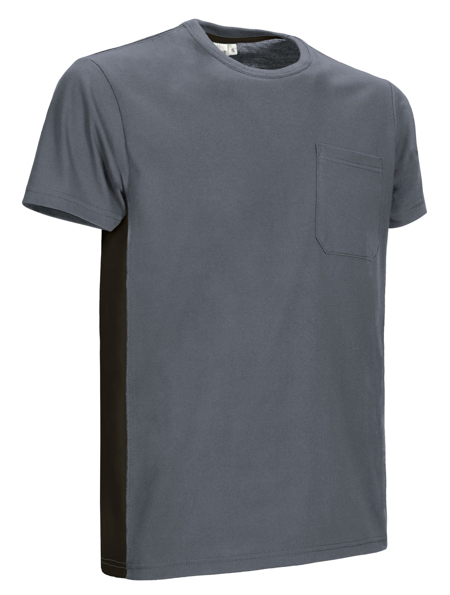 THUNDER | T-Shirt Unisexo de Trabalho Bicolor com Bolso 100% Algodão | Personalizável | Várias Cores
