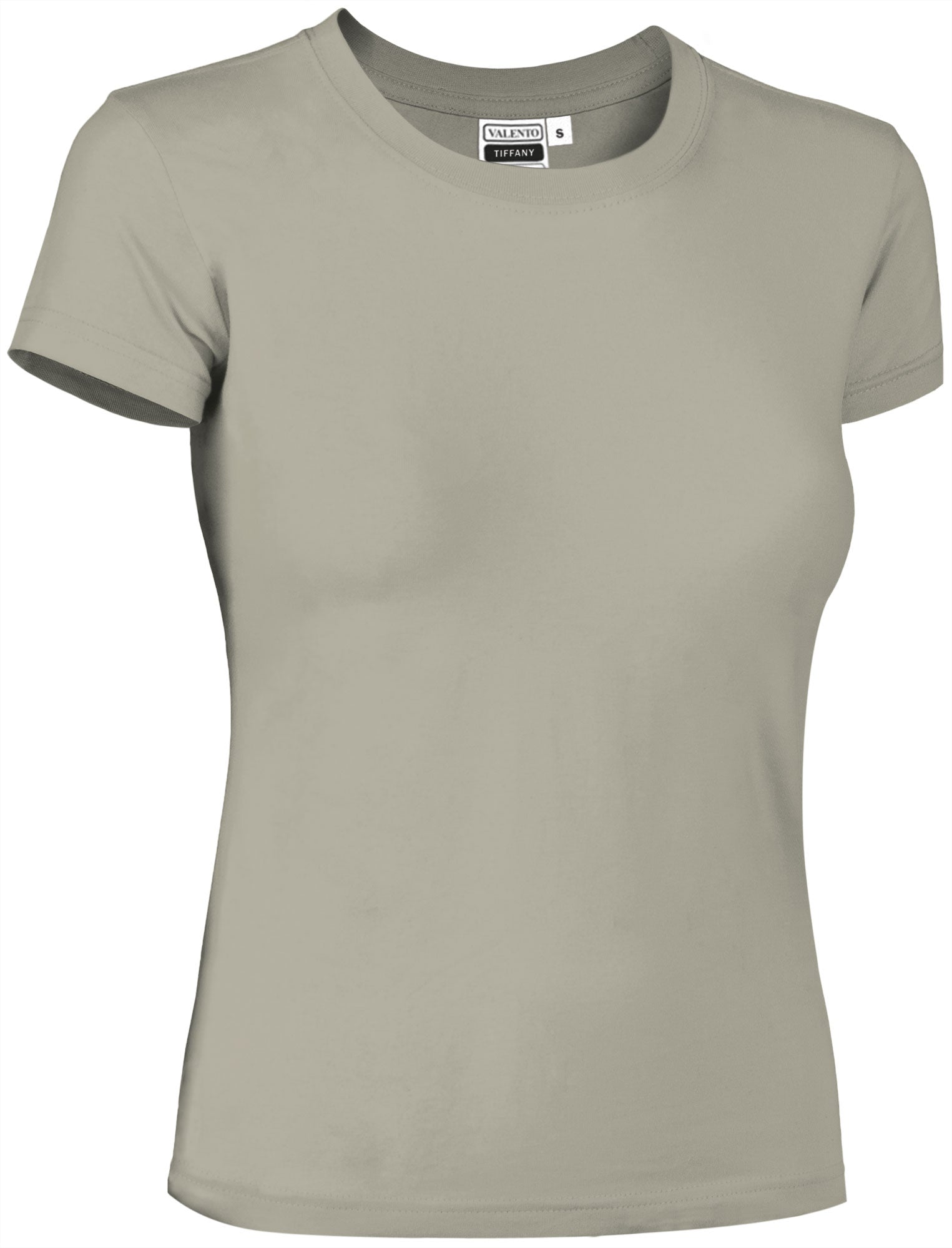 TIFFANY | T-Shirt Mulher Elástica Corte Ajustado 95% Algodão 5% Elastano | Personalizável | Várias Cores