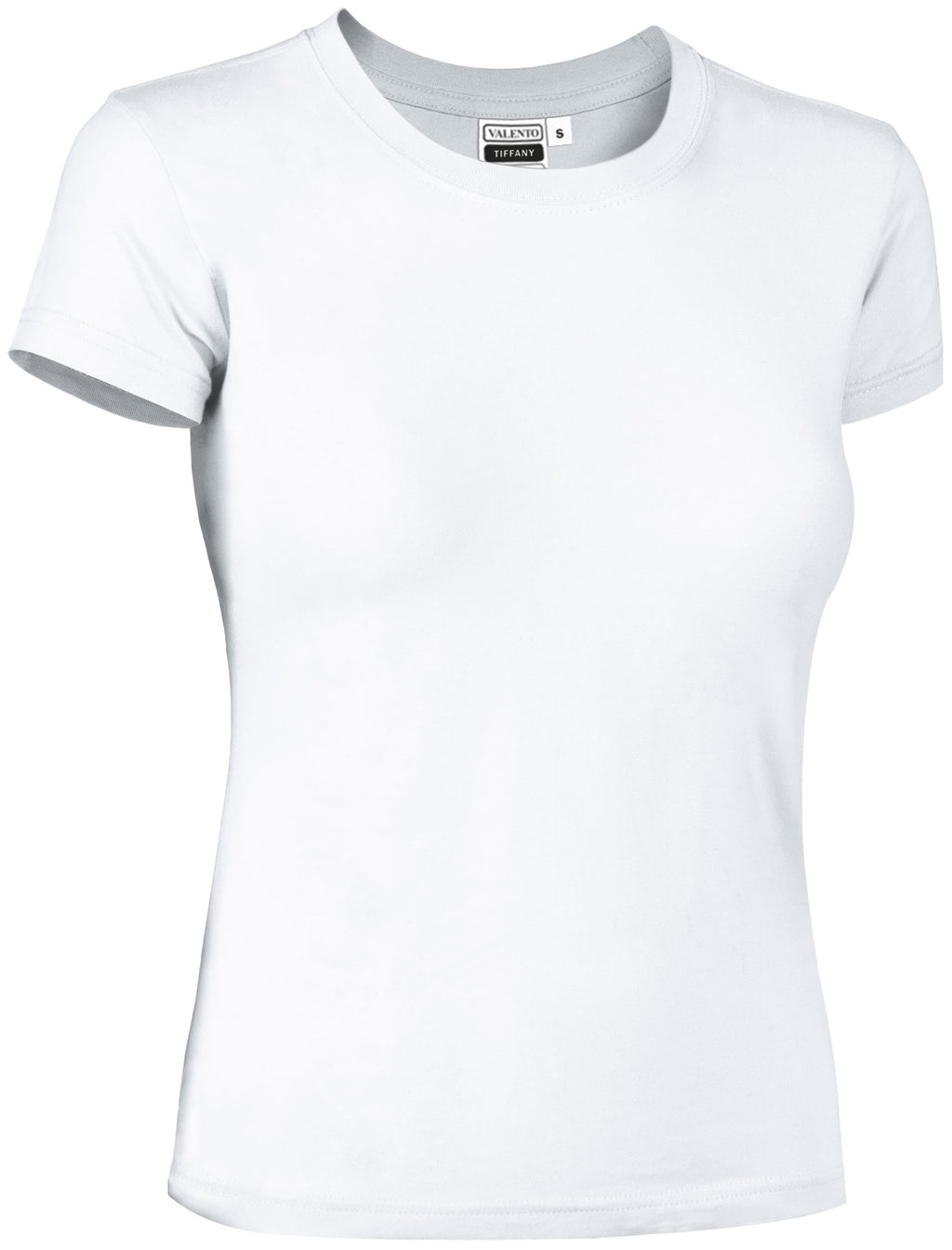 TIFFANY | T-Shirt Mulher Elástica Corte Ajustado 95% Algodão 5% Elastano | Personalizável | Várias Cores