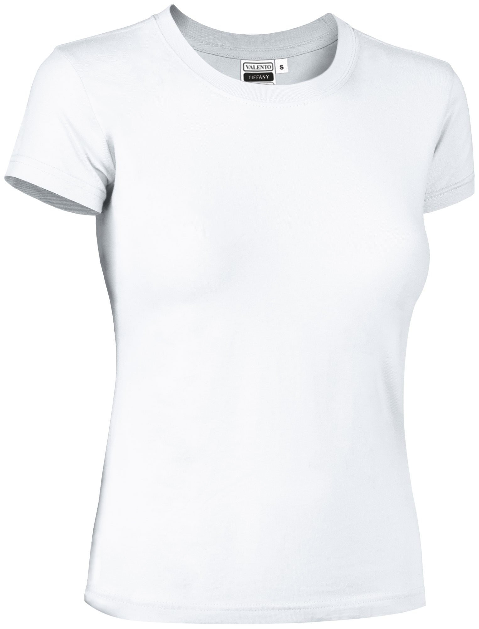 TIFFANY | T-Shirt Mulher Elástica Corte Ajustado 95% Algodão 5% Elastano | Personalizável | Várias Cores