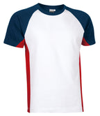 VULCAN | T-Shirt Unisexo Tricolor Manga Raglan 100% Algodão | Personalizável