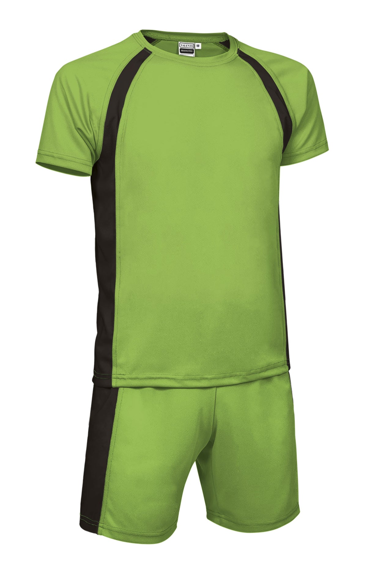MARACANA | Conjunto Desportivo Bicolor T-Shirt e Calções Bird-Eye 100% Poliéster | Personalizável | Várias Cores