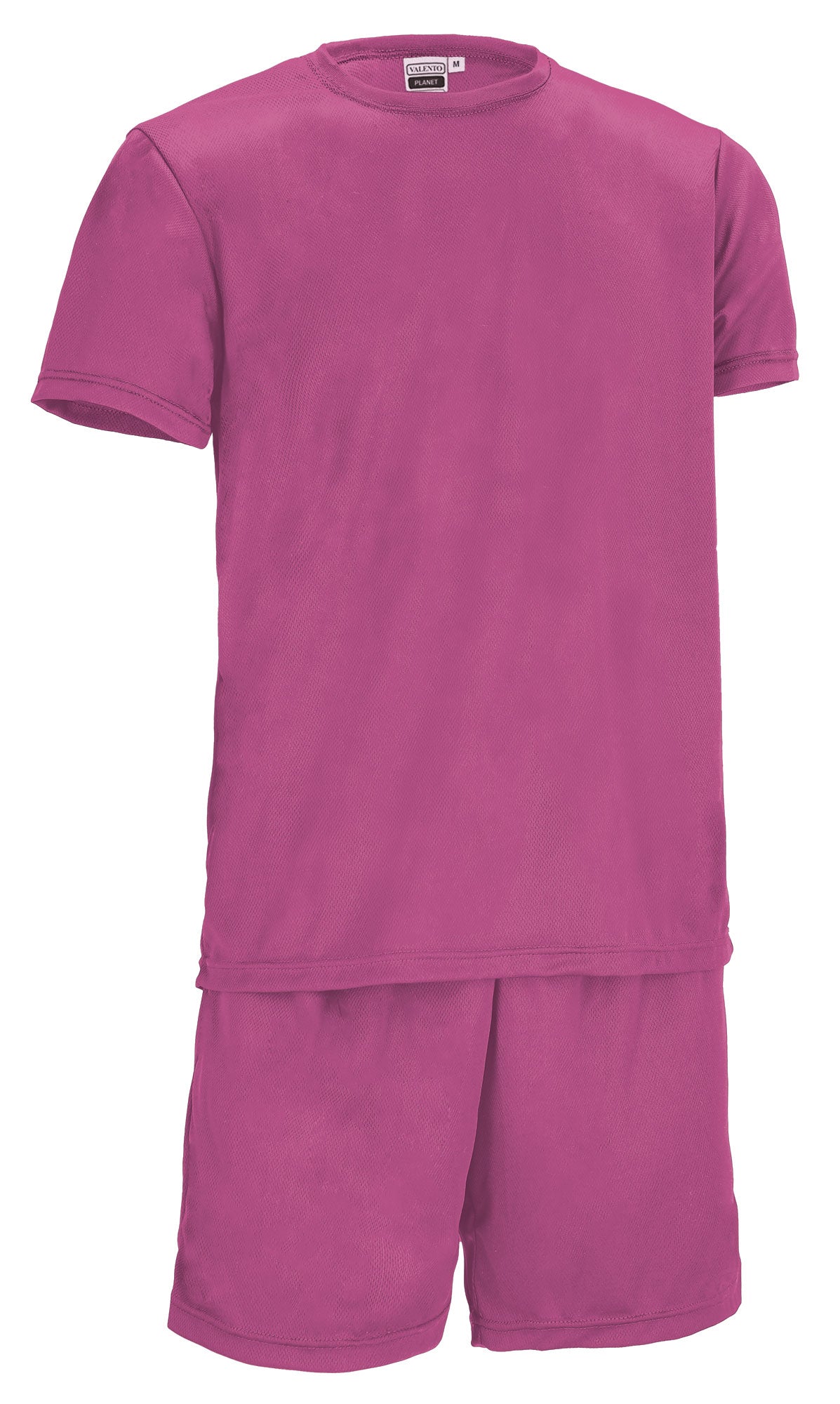 PLANET | Conjunto Desportivo T-Shirt e Calções Bird-Eye 100% Poliéster | Personalizável | Várias Cores