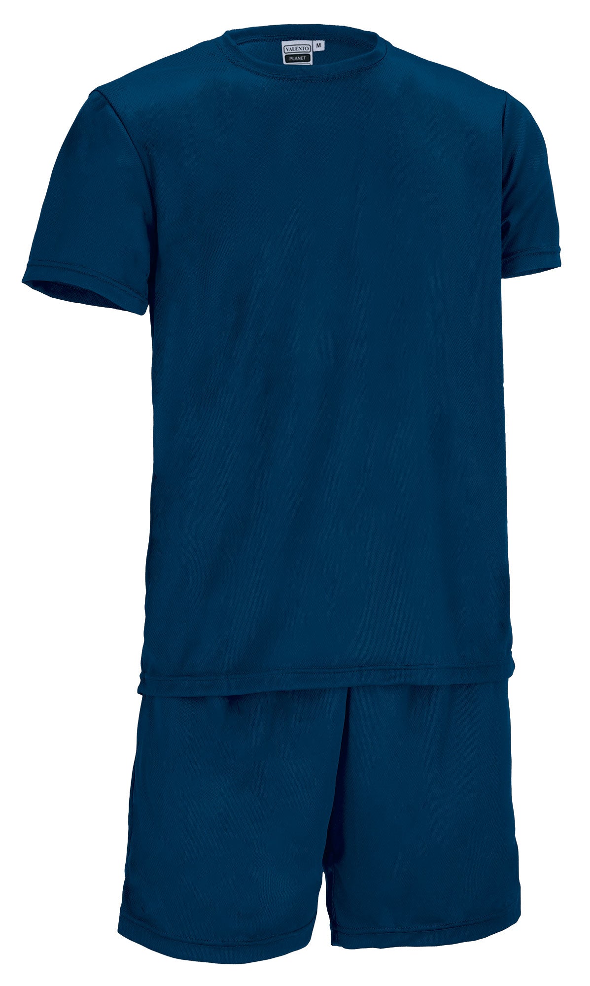PLANET | Conjunto Desportivo T-Shirt e Calções Bird-Eye 100% Poliéster | Personalizável | Várias Cores