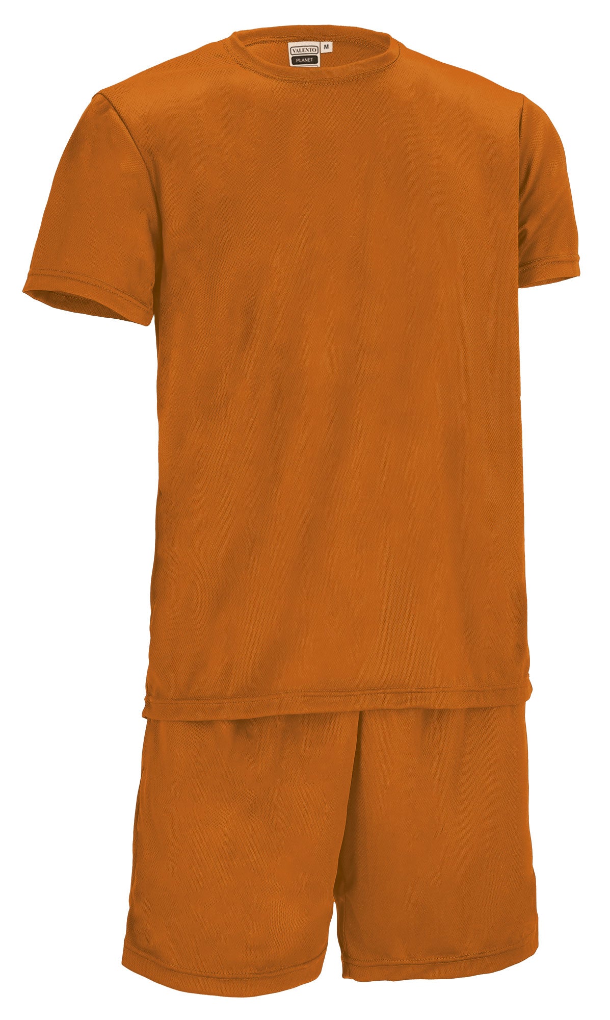 PLANET | Conjunto Desportivo T-Shirt e Calções Bird-Eye 100% Poliéster | Personalizável | Várias Cores