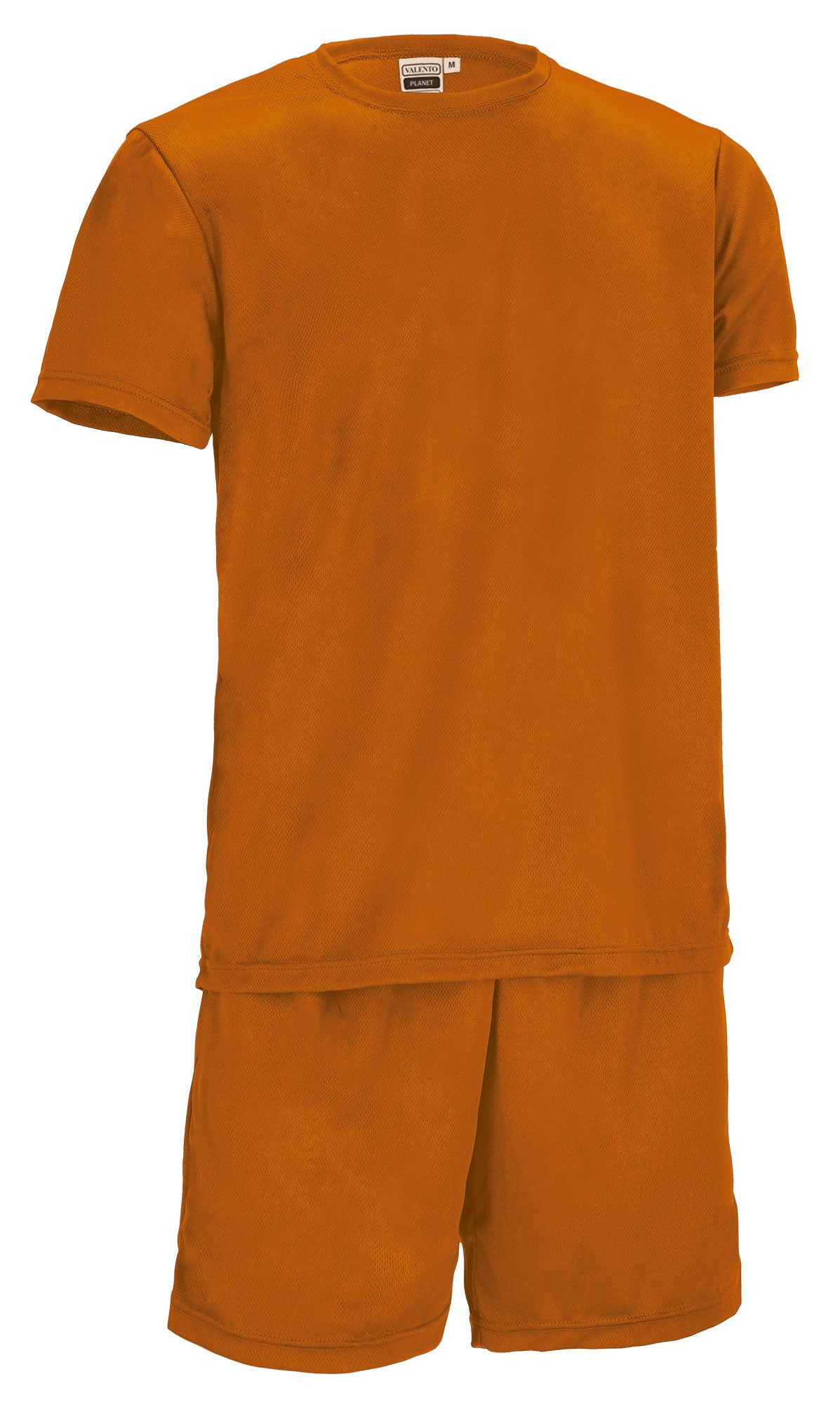 PLANET | Conjunto Desportivo T-Shirt e Calções Bird-Eye 100% Poliéster | Personalizável | Várias Cores
