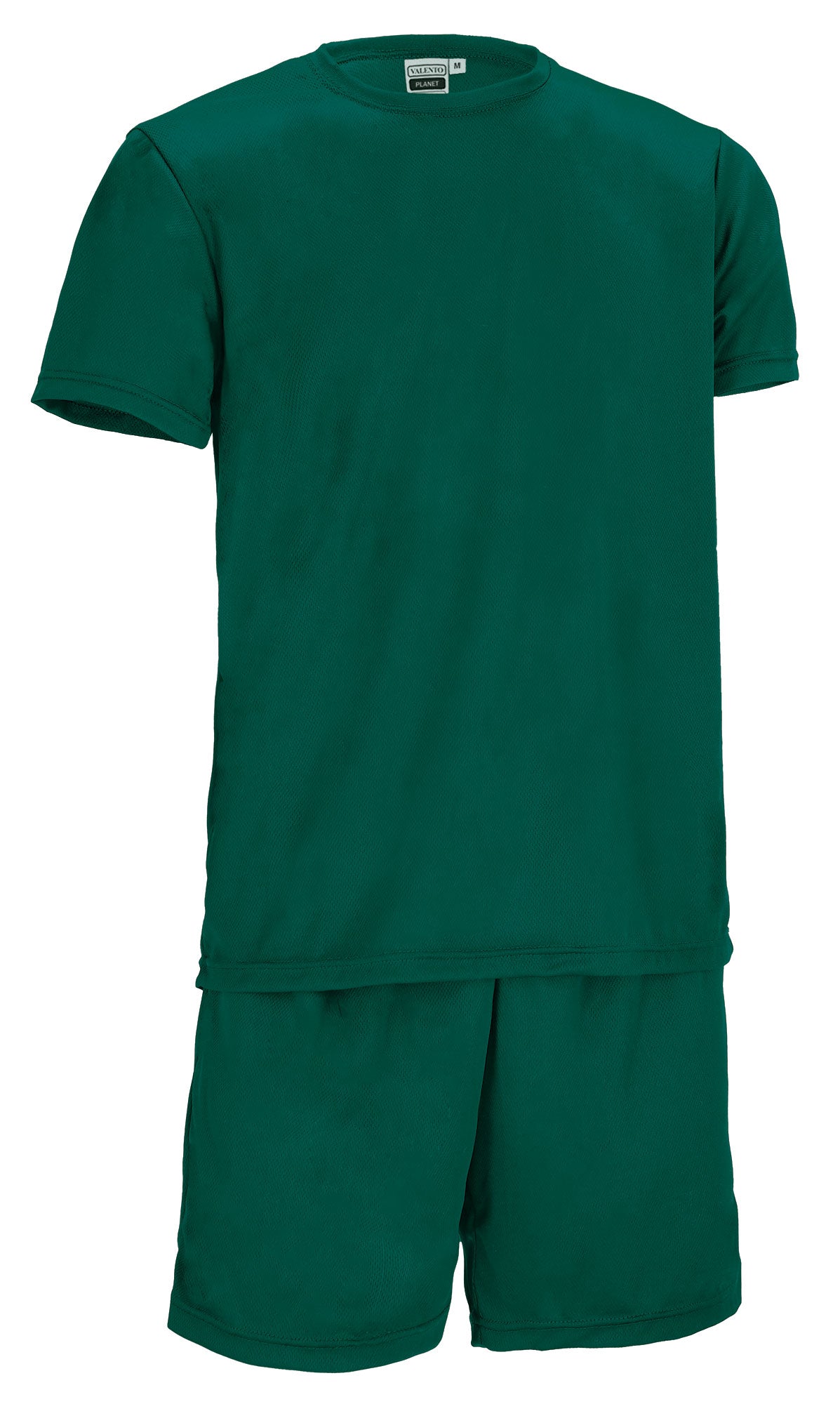 PLANET | Conjunto Desportivo T-Shirt e Calções Bird-Eye 100% Poliéster | Personalizável | Várias Cores