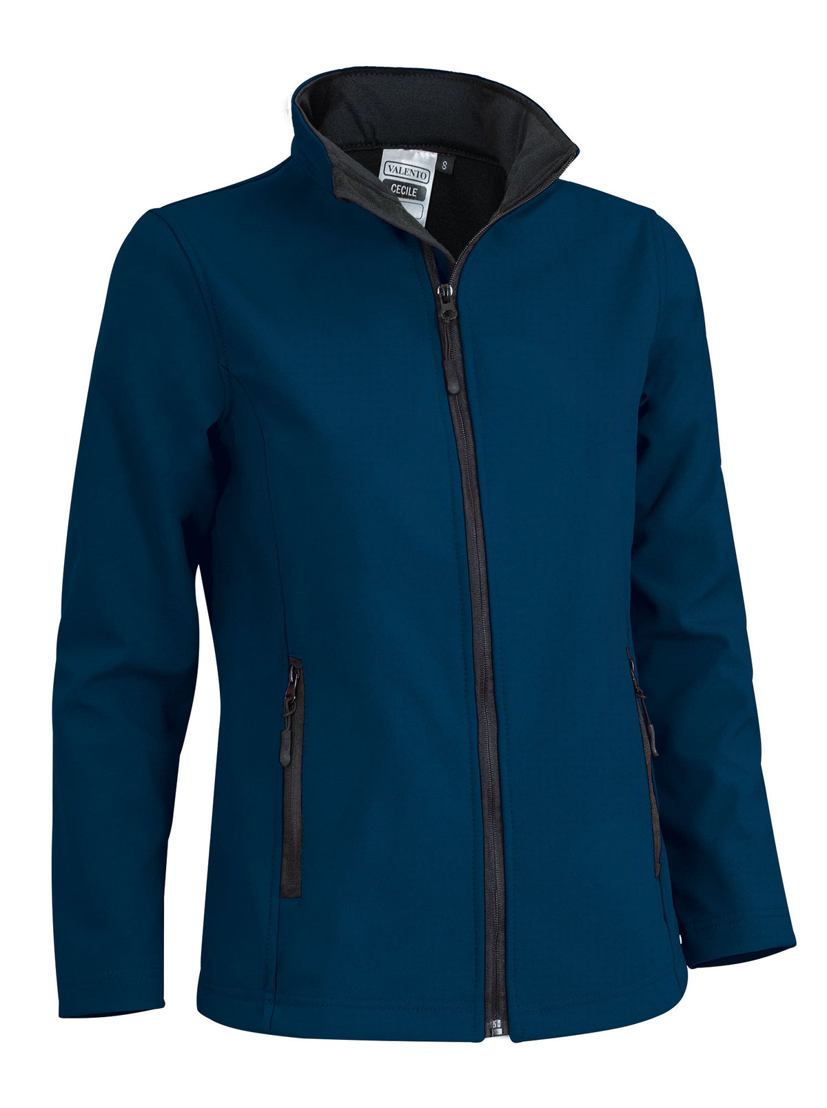 CECILE | Casaco Softshell 3 Camadas Corte Ajustado Mulher com 2 Bolsos | Personalizável | Várias Cores