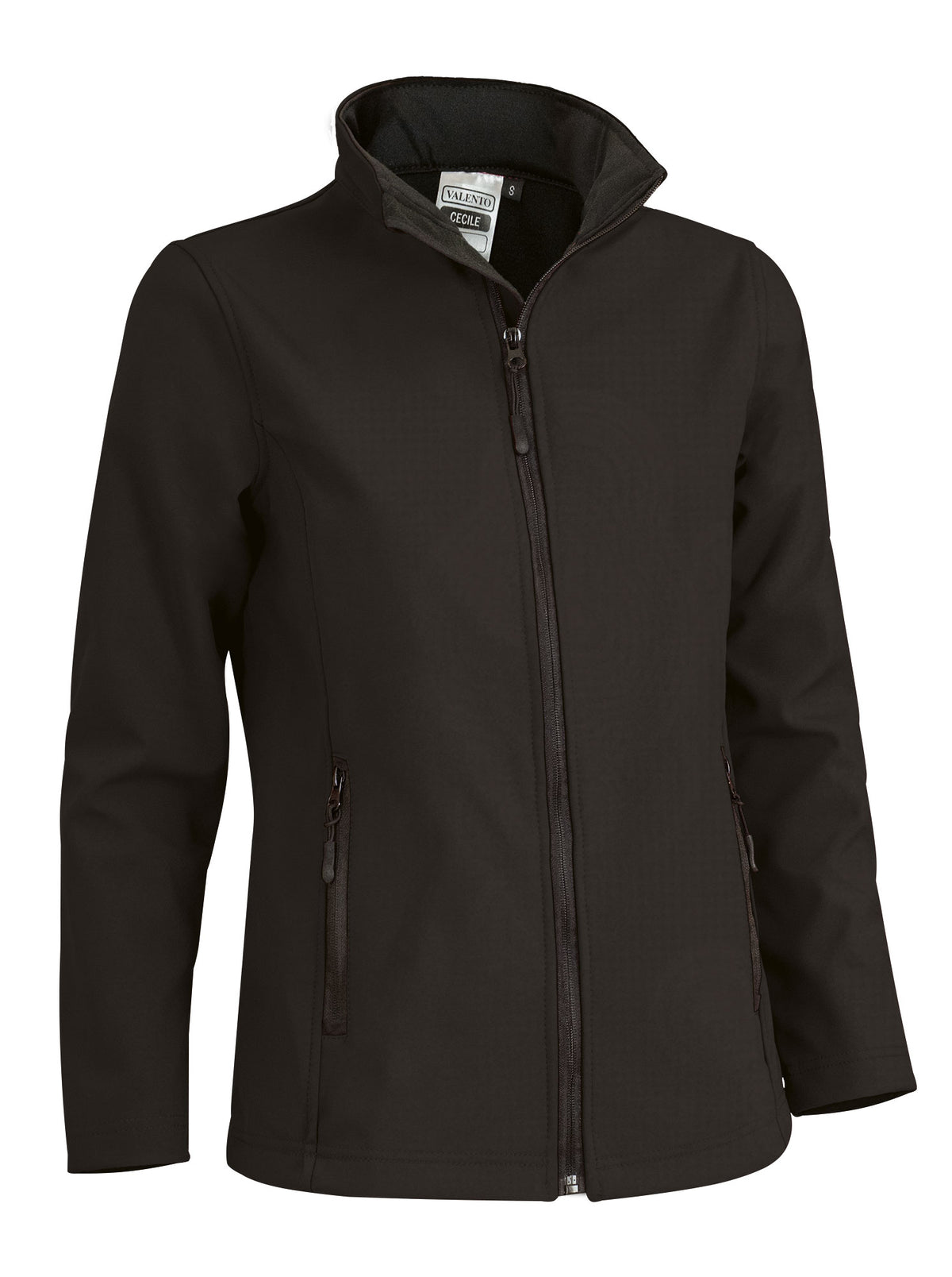 CECILE | Casaco Softshell 3 Camadas Corte Ajustado Mulher com 2 Bolsos | Personalizável | Várias Cores
