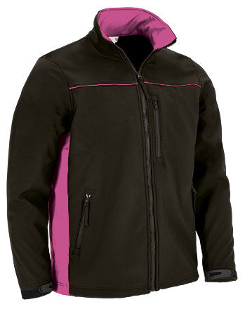 THUNDER | Casaco Softshell Bicolor Coleção THUNDER com 3 Bolsos e Polar Interior | Personalizável | Várias Cores