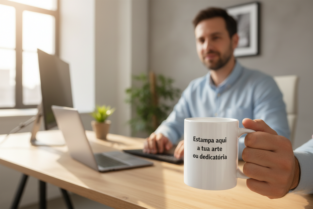 Caneca Personalizada com Foto ou Mensagem – Presente Único | Cosyart