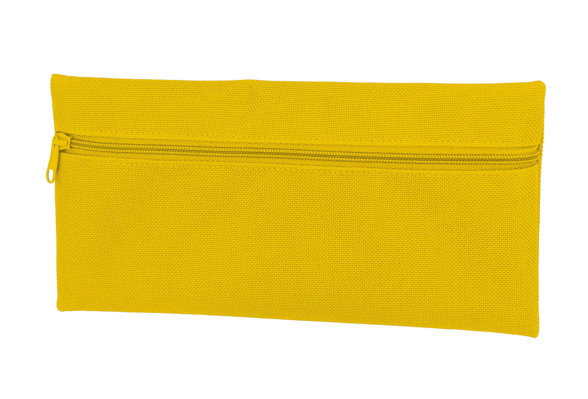 FLOWER | Estojo com Fecho de Correr 50% Poliéster 50% PVC Canvas para Brindes e Escritório | Personalizável | Várias Cores