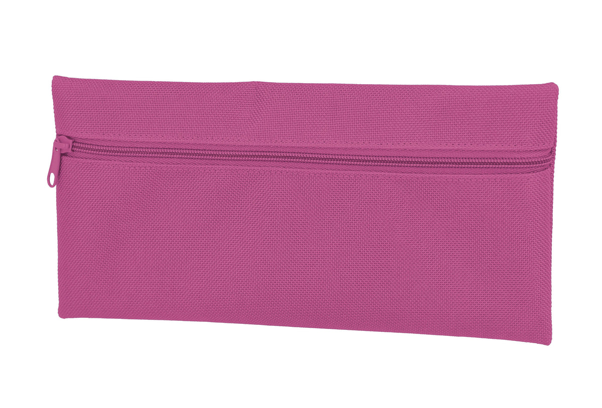FLOWER | Estojo com Fecho de Correr 50% Poliéster 50% PVC Canvas para Brindes e Escritório | Personalizável | Várias Cores