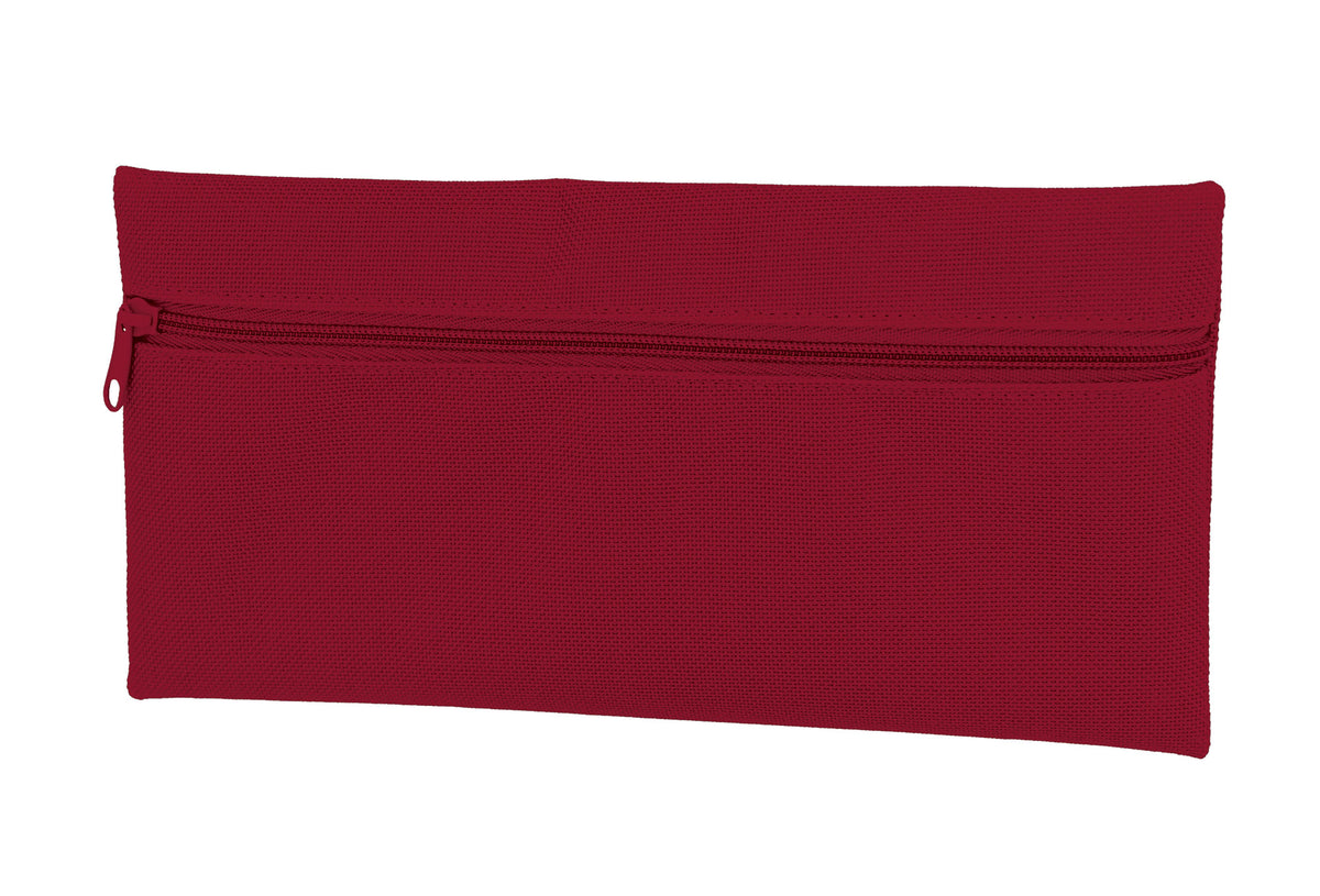FLOWER | Estojo com Fecho de Correr 50% Poliéster 50% PVC Canvas para Brindes e Escritório | Personalizável | Várias Cores