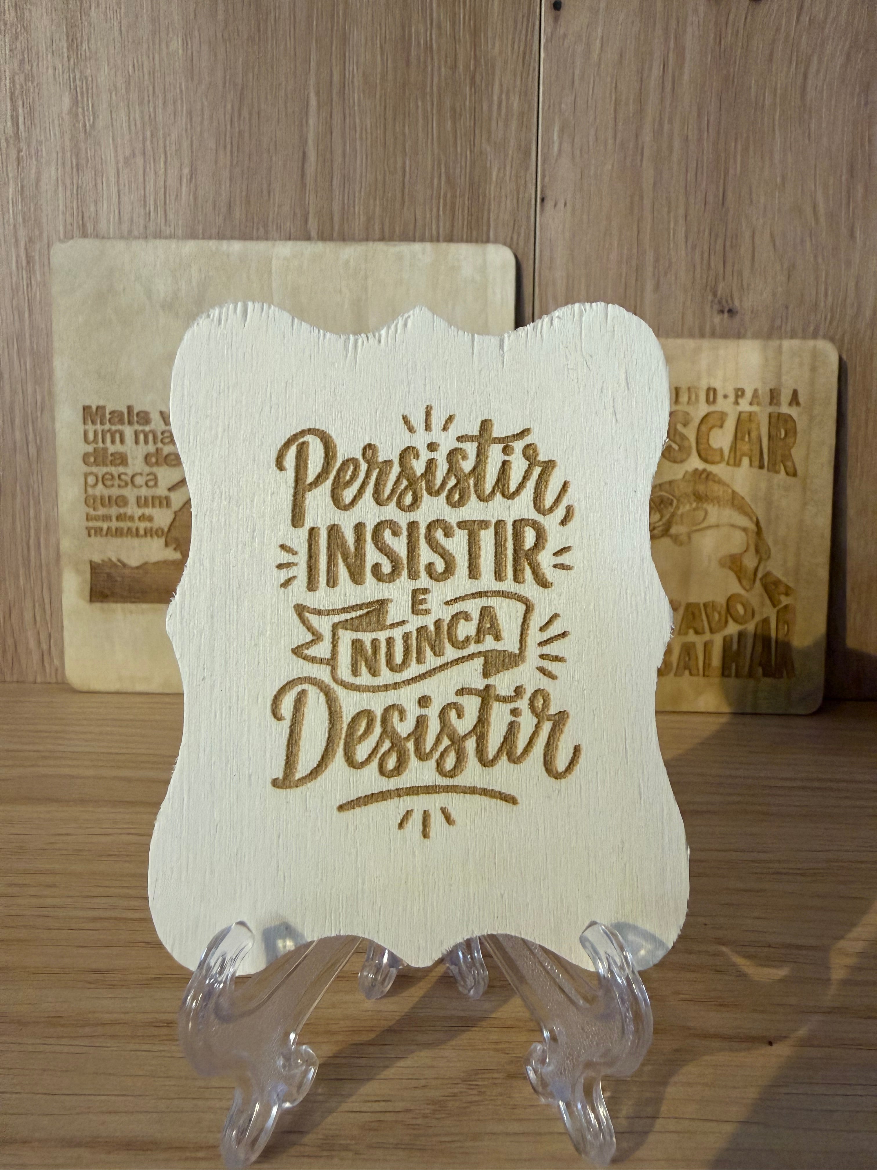 Gravações e cortes a Laser Personalizadas