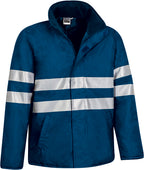 WICKLOW | Parka Impermeável Visibilidade Aumentada com Capuz e Polar Interior Certificada EN 17353 | Personalizável | Várias Cores