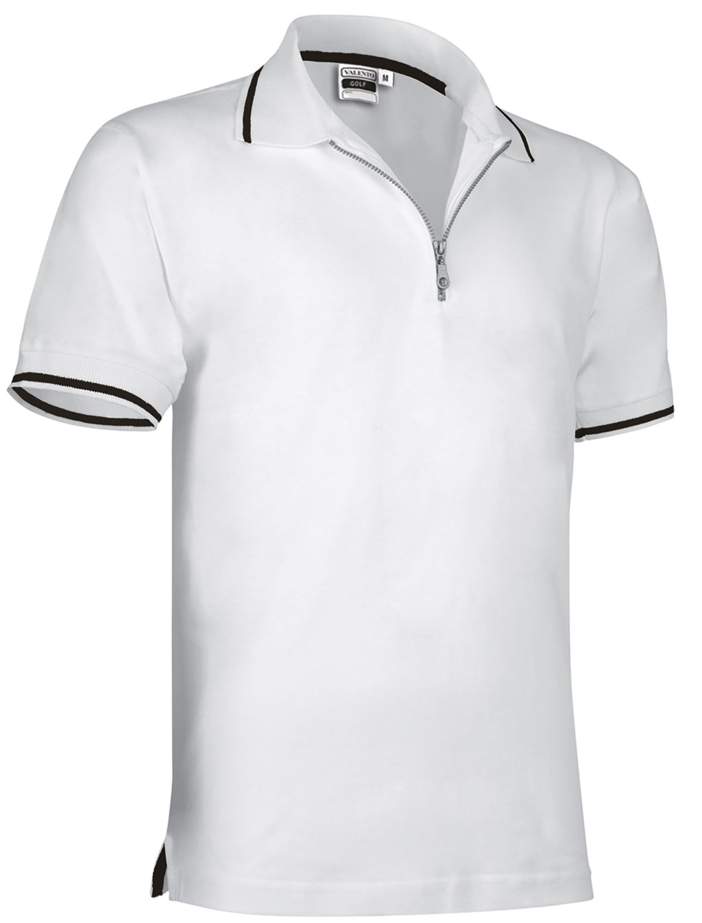 GOLF | Polo Manga Curta Piqué 100% Algodão com Meio Fecho e Bolso | Personalizável | Várias Cores