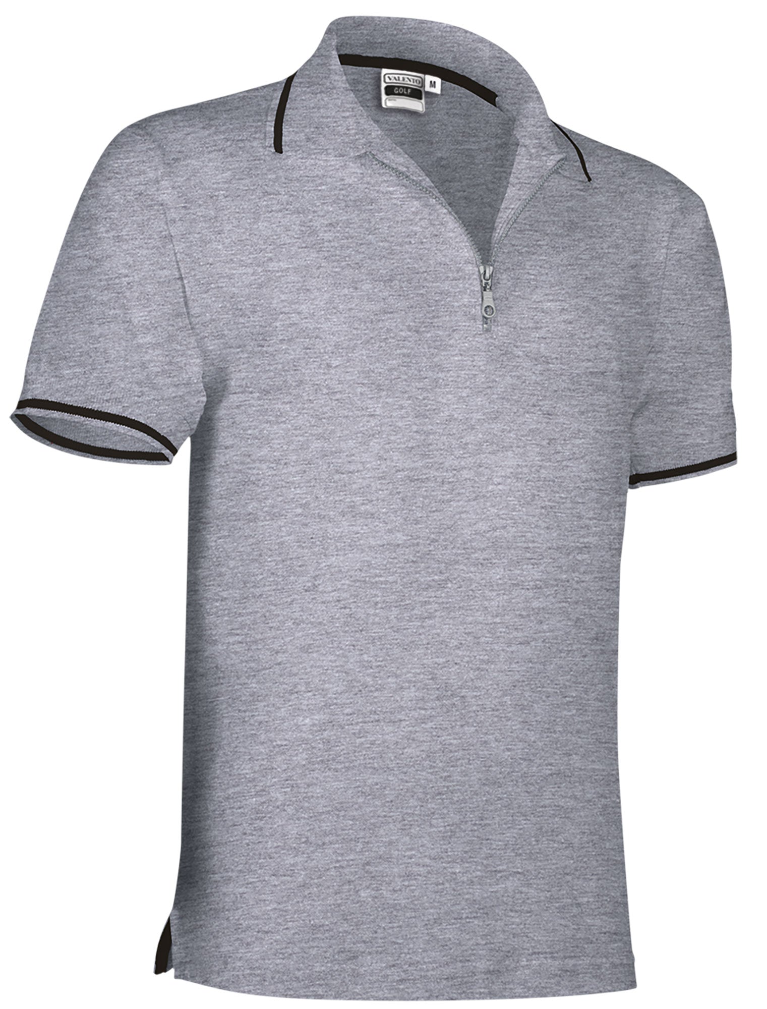 GOLF | Polo Manga Curta Piqué 100% Algodão com Meio Fecho e Bolso | Personalizável | Várias Cores