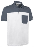 TYPHOON | Polo Desportivo Bicolor com Bolso no Peito 100% Poliéster | Personalizável | Várias Cores