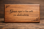 Gravações e Corte a Laser Personalizados | a partir de 5€ | Setúbal
