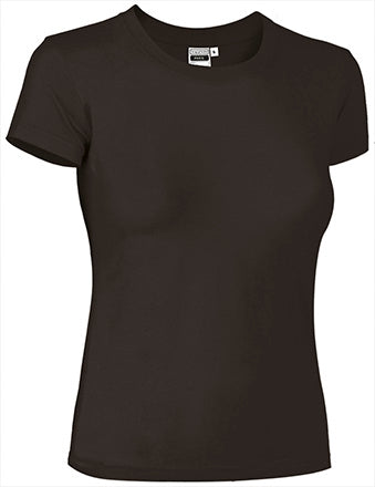 T-shirt corte feminino Paris 100% algodão, personaliza...