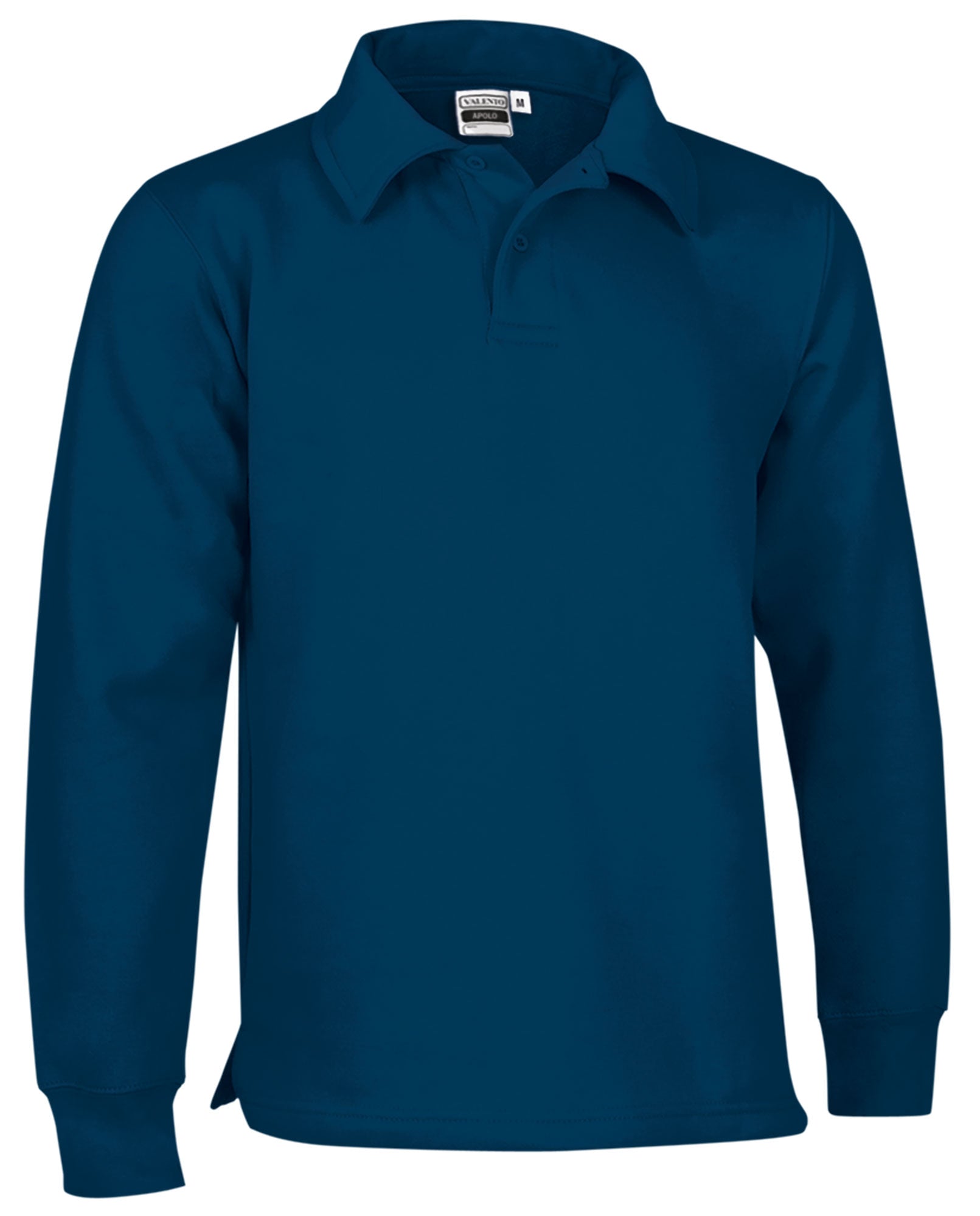APOLO | Sweatshirt Gola Polo Cintura Aberta com Aberturas Laterais 65% Poliéster 35% Algodão | Personalizável | Várias Cores