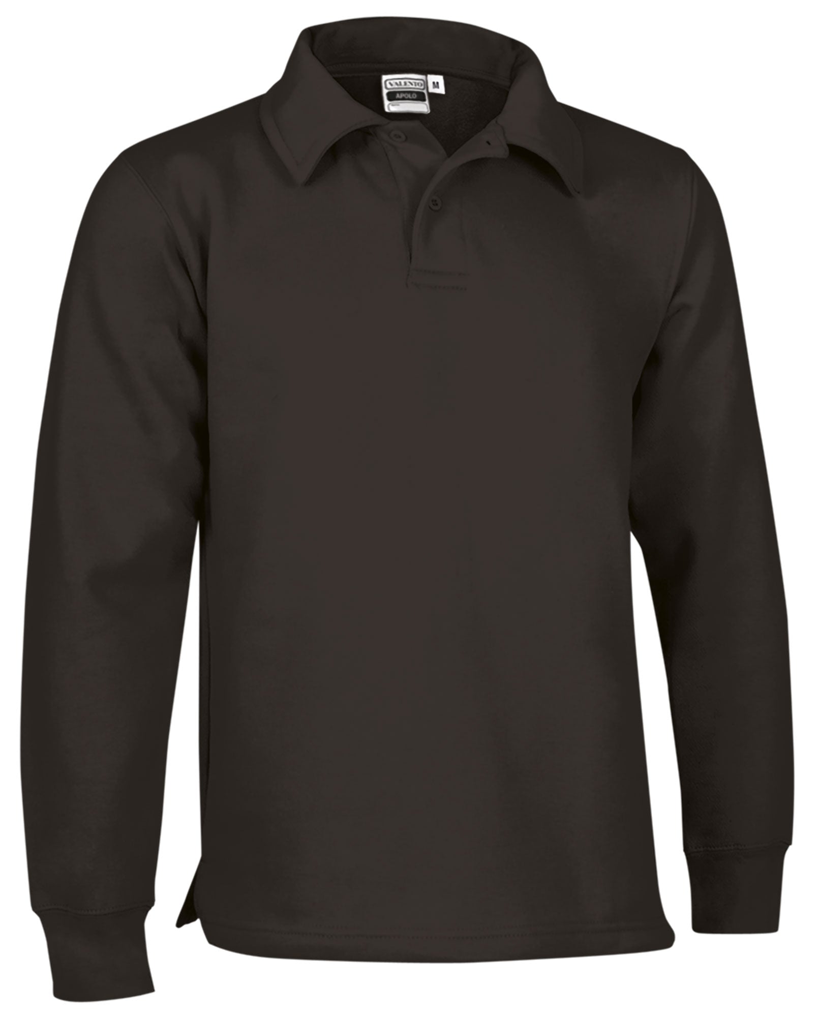 APOLO | Sweatshirt Gola Polo Cintura Aberta com Aberturas Laterais 65% Poliéster 35% Algodão | Personalizável | Várias Cores