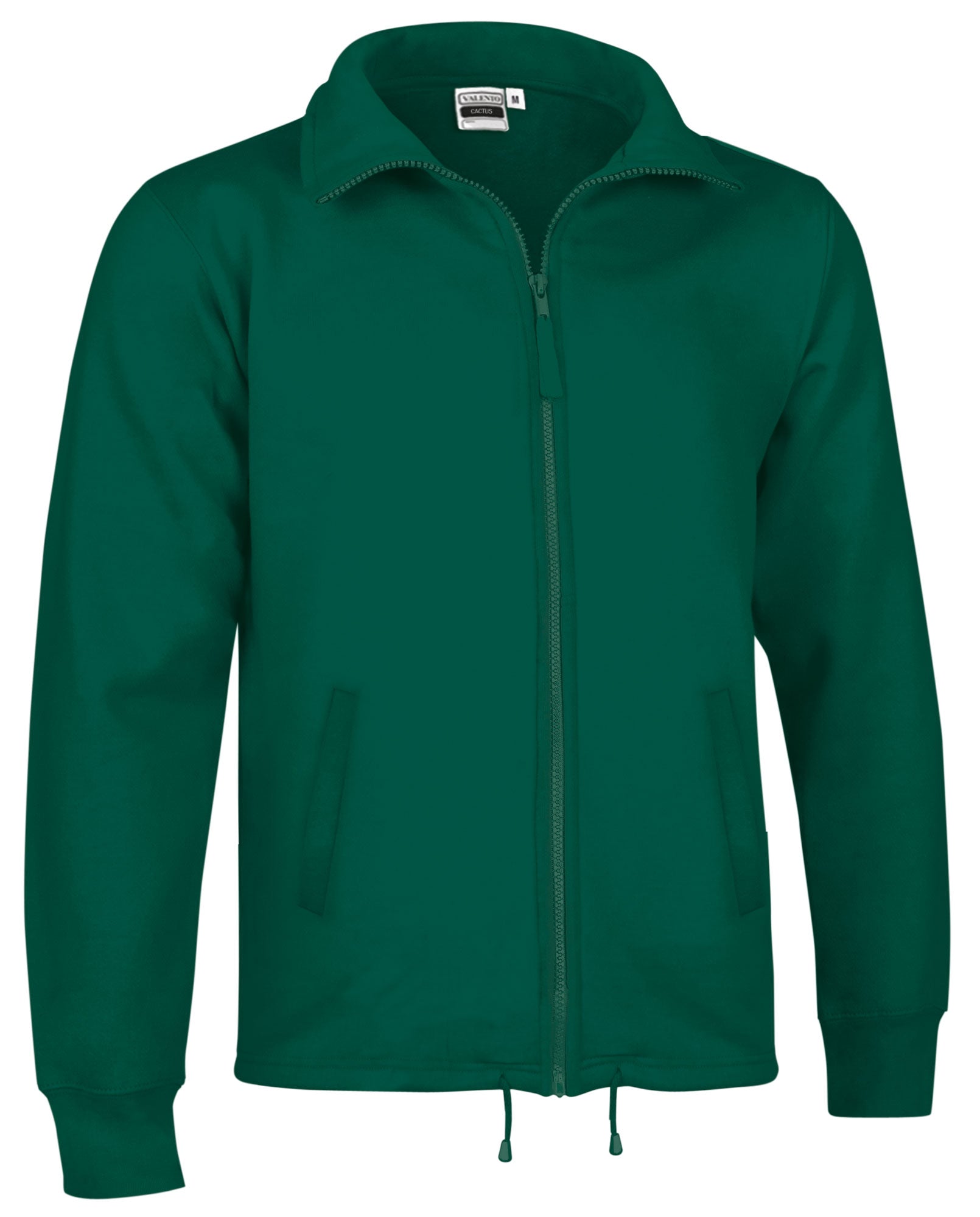 CACTUS | Sweatshirt com Fecho Completo e Bolsos Inclinados 65% Poliéster 35% Algodão | Personalizável | Várias Cores