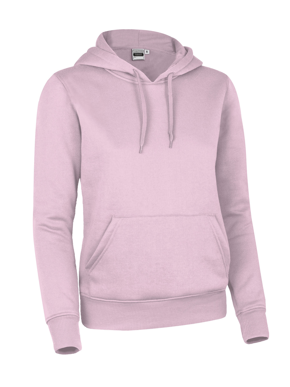 TOBAGO | Sweatshirt com Capuz e Bolso Canguru Corte Slim Mulher 100% Poliéster | Personalizável | Várias Cores