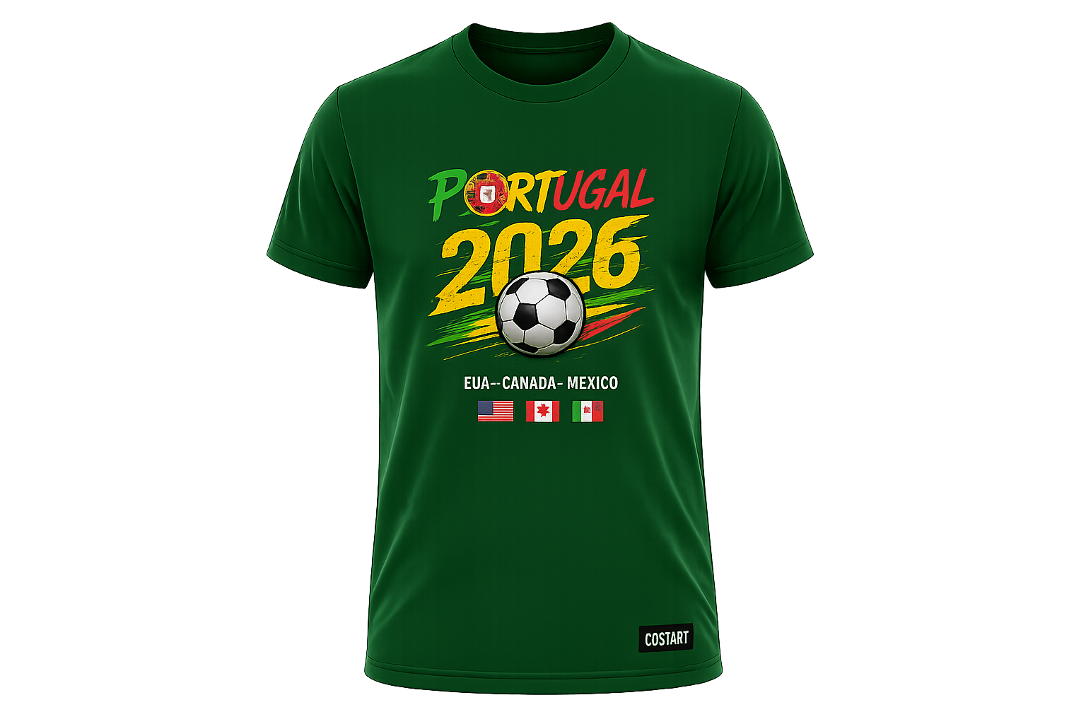 T-shirt Personalizada — Estampa World cup 2026 | Todas as Idades