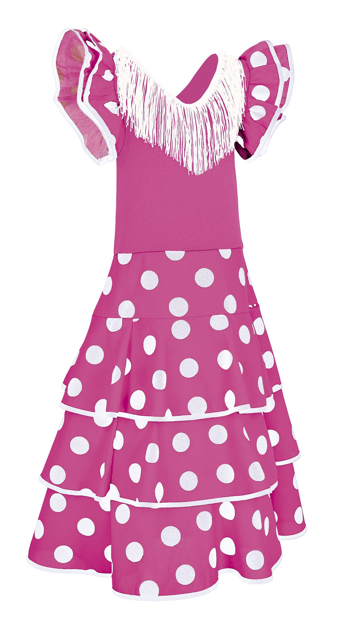 BULERIA | Vestido Criança Estilo Flamenco com Babados | Personalizável