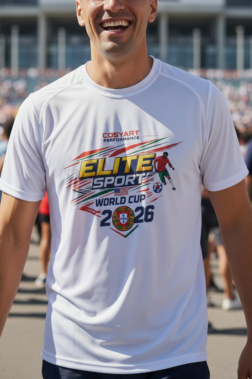 T-shirt Personalizada — Estampa World cup 2026 | Todas as Idades