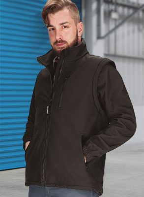 Casaco Softshell Mangas Destacáveis HALIFAX