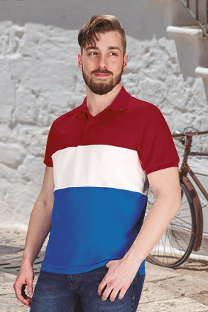Polo M/Curta VARSITY